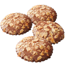 Speculaas gevulde koek